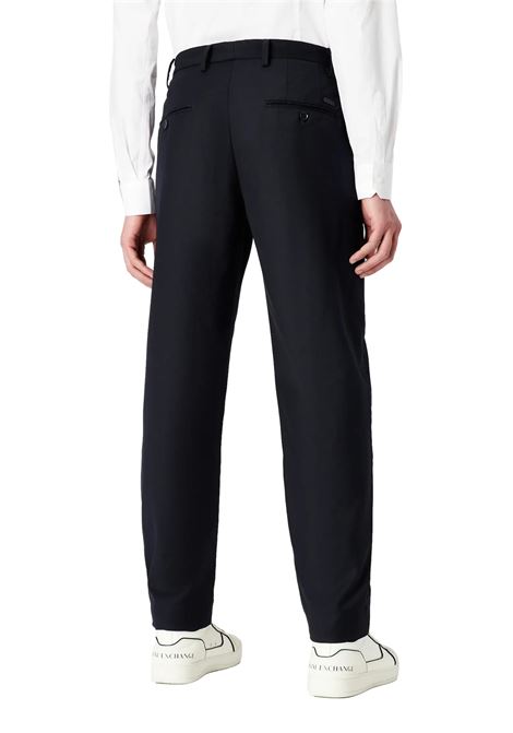 Pantaloni classici in misto viscosa e lana ARMANI EXCHANGE | Pantaloni | 3RZP01 ZNV0Z1200